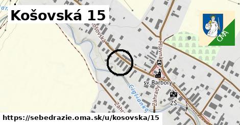 Košovská 15, Sebedražie