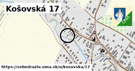 Košovská 17, Sebedražie
