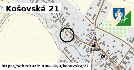 Košovská 21, Sebedražie