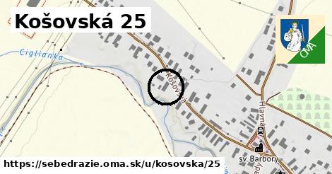 Košovská 25, Sebedražie