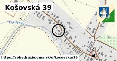 Košovská 39, Sebedražie