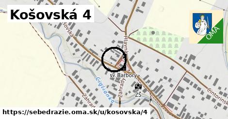 Košovská 4, Sebedražie