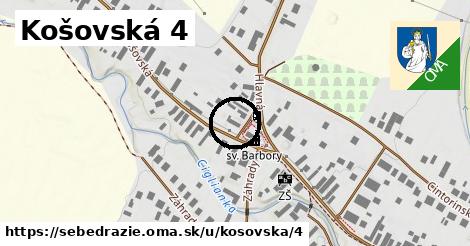 Košovská 4, Sebedražie