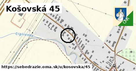 Košovská 45, Sebedražie