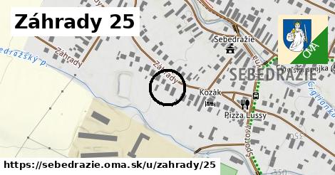 Záhrady 25, Sebedražie