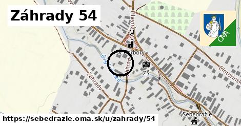 Záhrady 54, Sebedražie