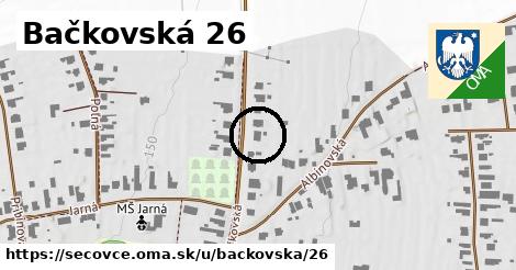 Bačkovská 26, Sečovce