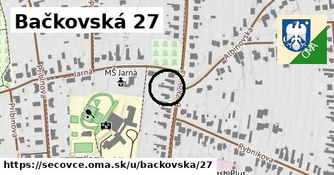 Bačkovská 27, Sečovce