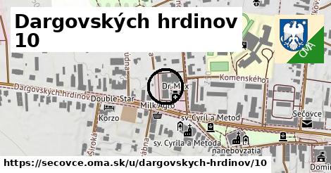 Dargovských hrdinov 10, Sečovce