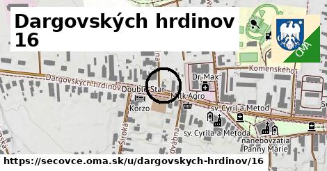 Dargovských hrdinov 16, Sečovce