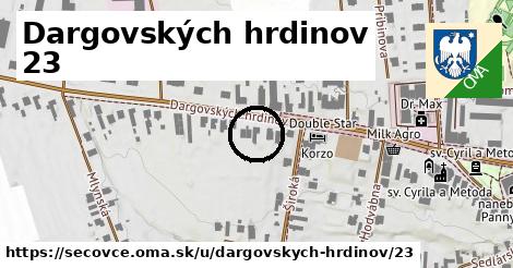 Dargovských hrdinov 23, Sečovce