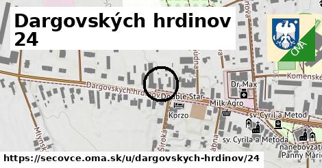 Dargovských hrdinov 24, Sečovce