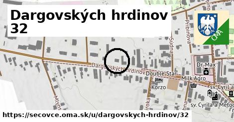 Dargovských hrdinov 32, Sečovce