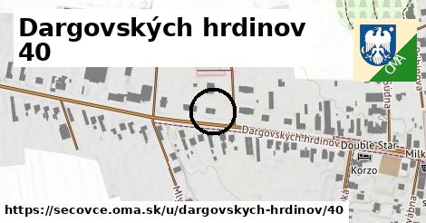 Dargovských hrdinov 40, Sečovce