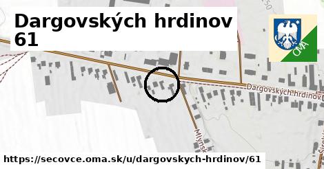 Dargovských hrdinov 61, Sečovce