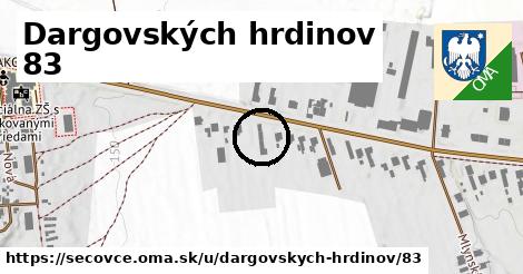 Dargovských hrdinov 83, Sečovce