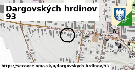 Dargovských hrdinov 93, Sečovce