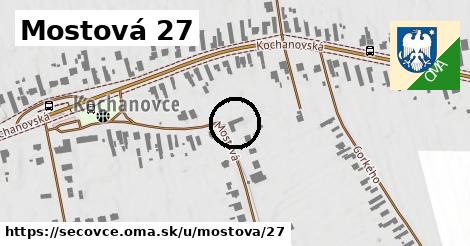 Mostová 27, Sečovce