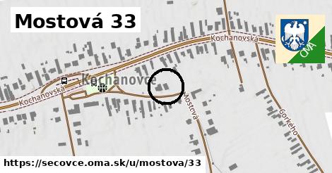 Mostová 33, Sečovce