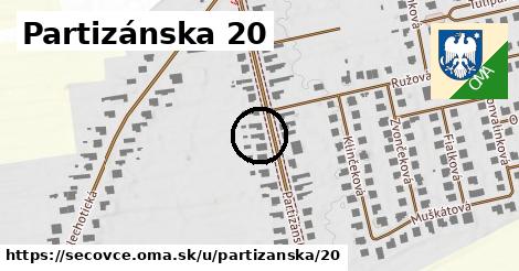 Partizánska 20, Sečovce