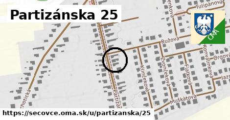 Partizánska 25, Sečovce