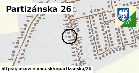 Partizánska 26, Sečovce