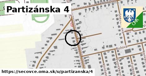 Partizánska 4, Sečovce