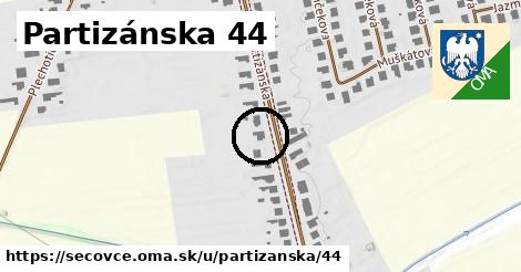 Partizánska 44, Sečovce