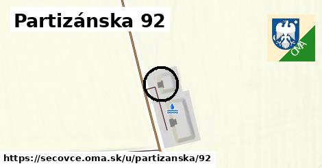 Partizánska 92, Sečovce