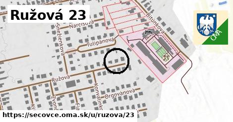 Ružová 23, Sečovce