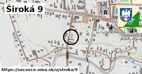 Široká 9, Sečovce