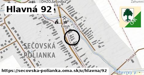Hlavná 92, Sečovská Polianka