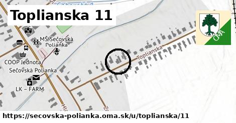 Toplianska 11, Sečovská Polianka