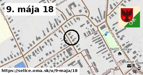 9. mája 18, Selice