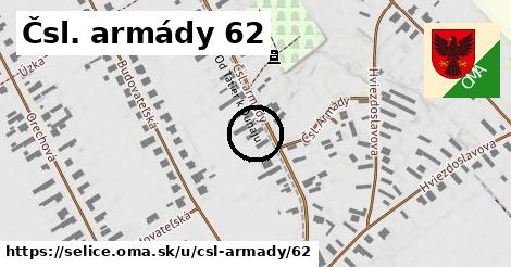 Čsl. armády 62, Selice