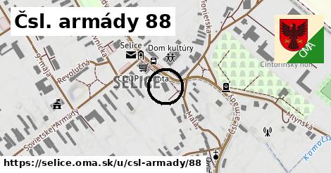 Čsl. armády 88, Selice