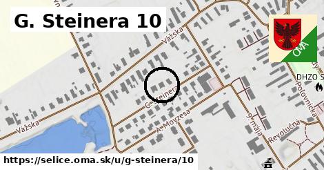 G. Steinera 10, Selice