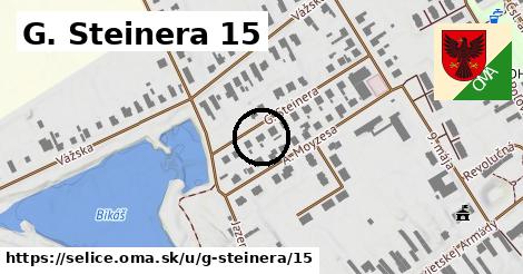 G. Steinera 15, Selice