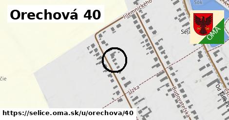 Orechová 40, Selice