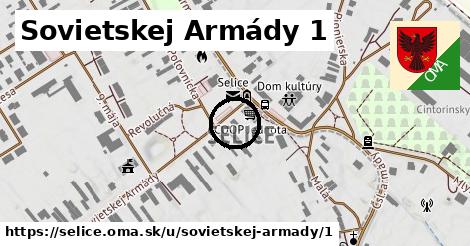 Sovietskej Armády 1, Selice