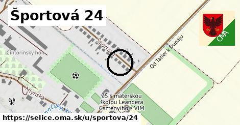 Športová 24, Selice