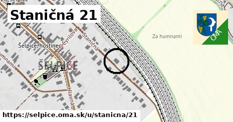 Staničná 21, Šelpice