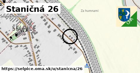 Staničná 26, Šelpice