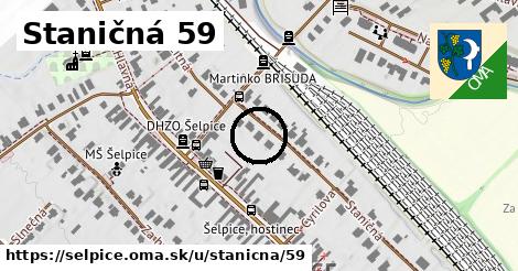 Staničná 59, Šelpice