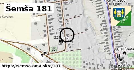 Šemša <span class="supisne">181</span>