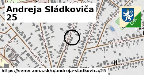 Andreja Sládkoviča 25, Senec