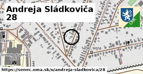 Andreja Sládkoviča 28, Senec