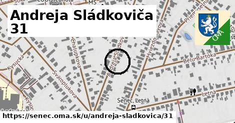 Andreja Sládkoviča 31, Senec