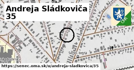 Andreja Sládkoviča 35, Senec