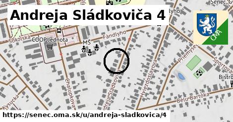 Andreja Sládkoviča 4, Senec